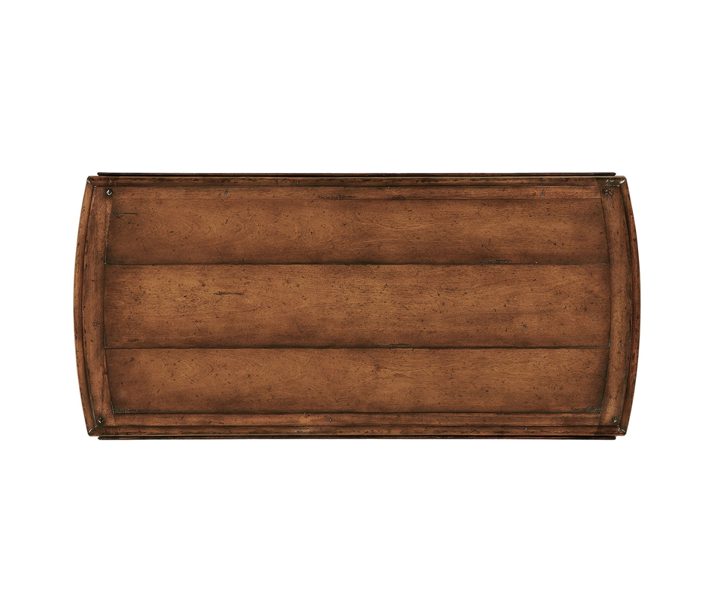 Oval walnut gateleg table (Small)