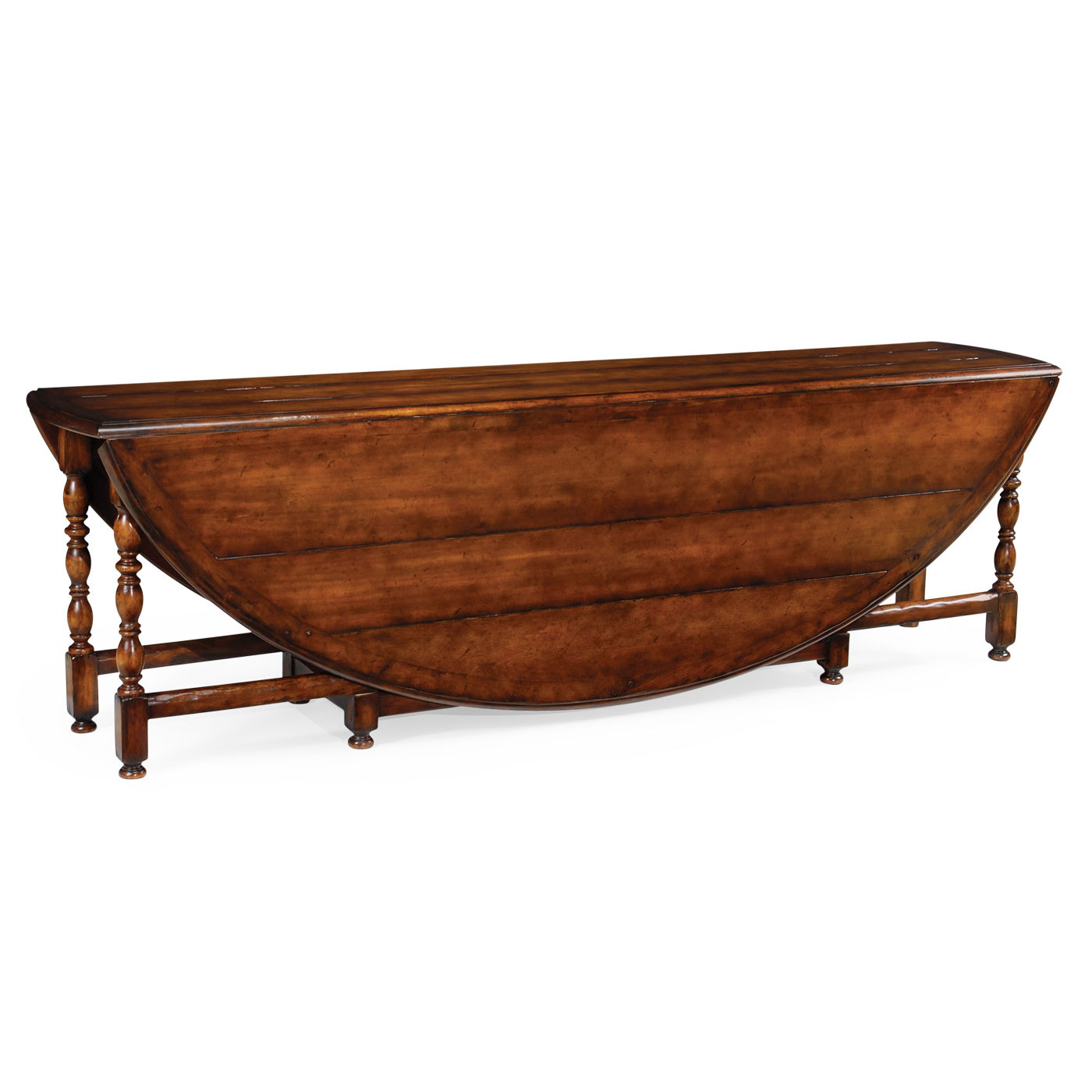 Oval Walnut Gateleg Table (Large) 102