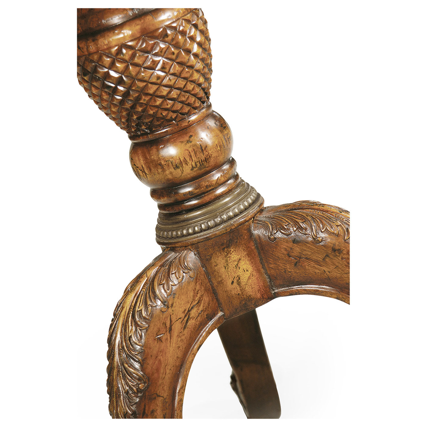 Spiral Inlaid Centre Table