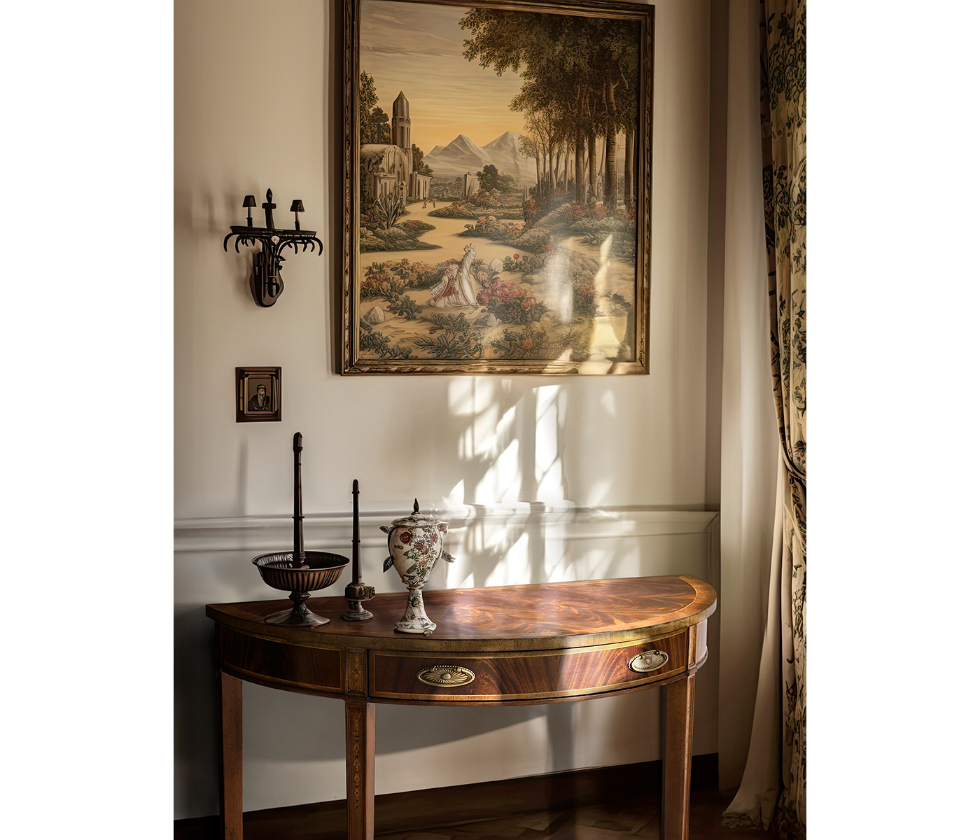 George II Style Mahogany Console