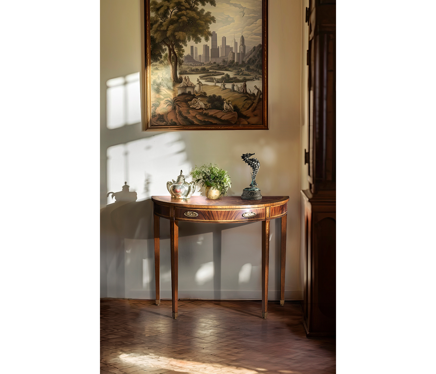 George II Style Mahogany Console