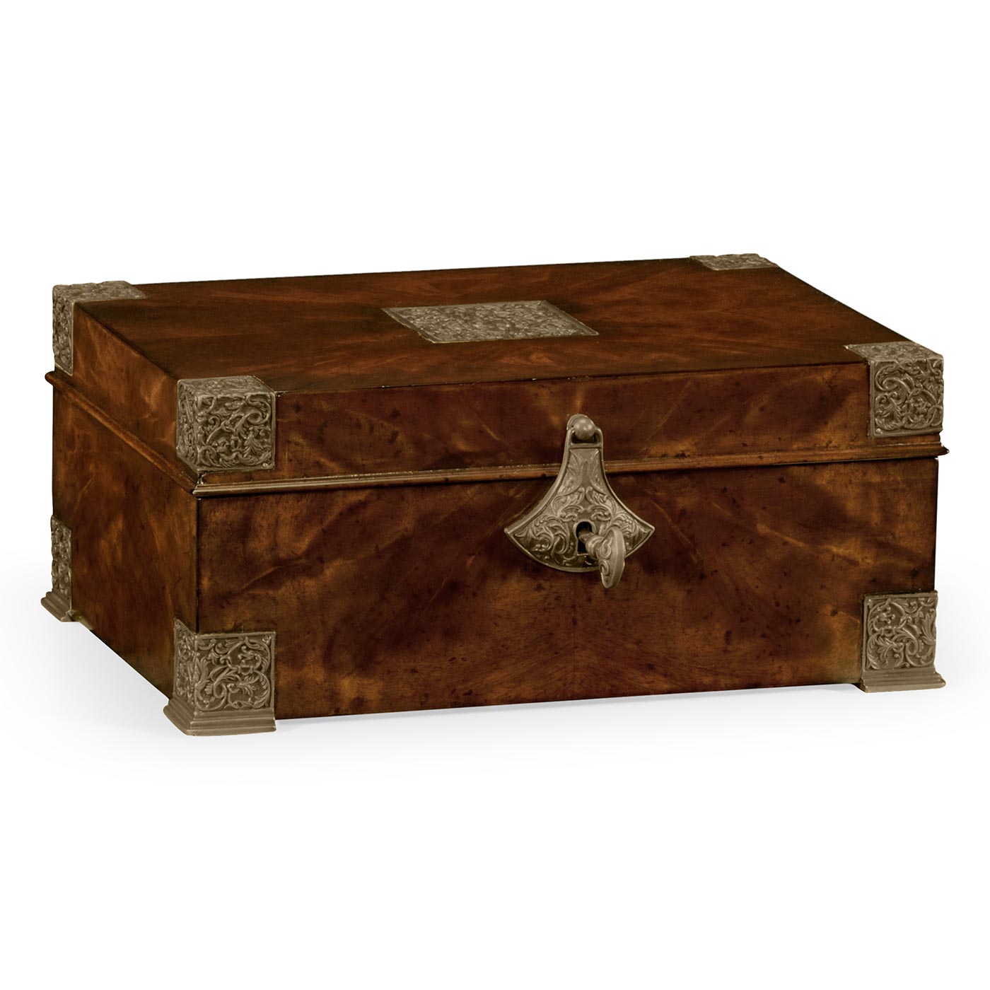 Lockable Mahogany Deeds Style Box