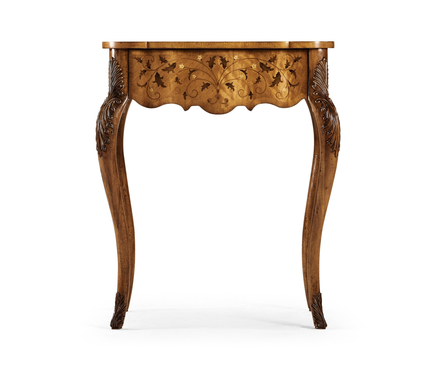 Small marquetry side table