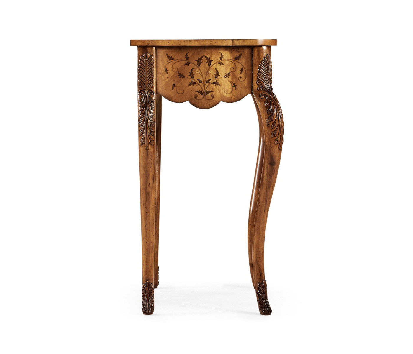 Small marquetry side table