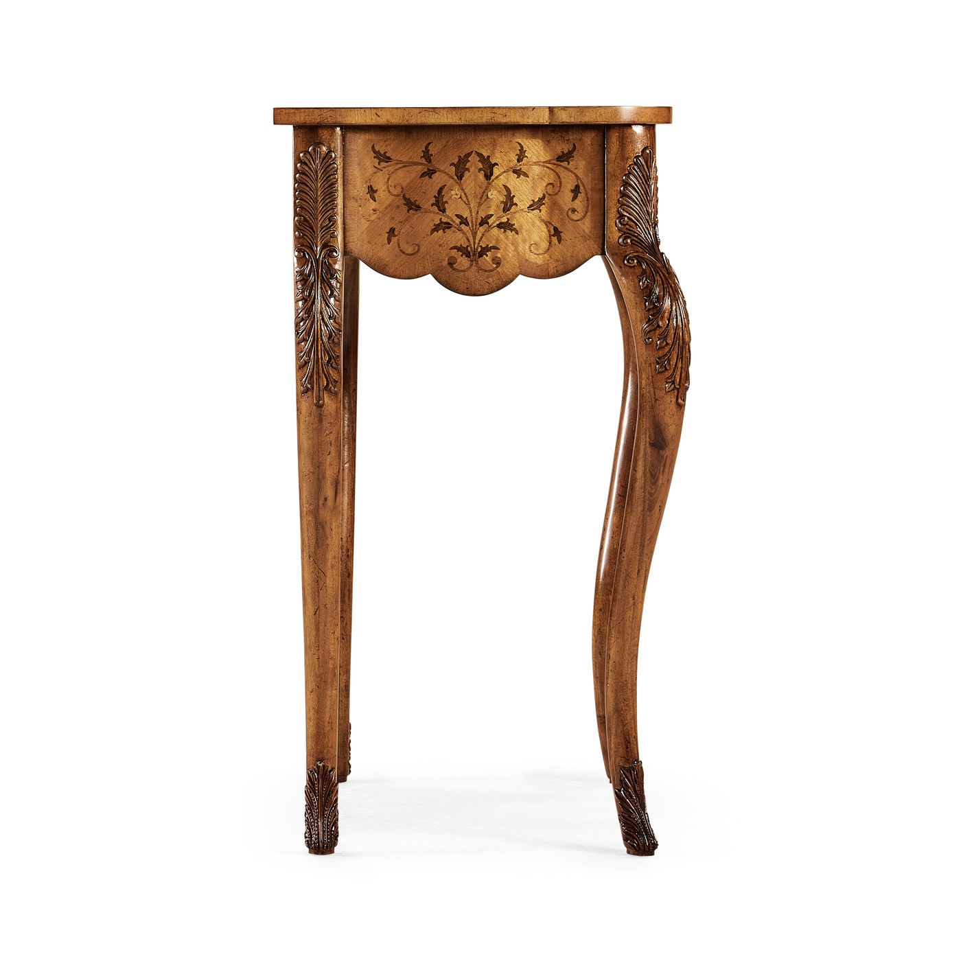 Small marquetry side table