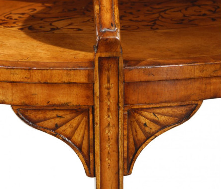 Marquetry étagère