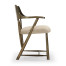 Casual Dark Driftwood Captains Chair