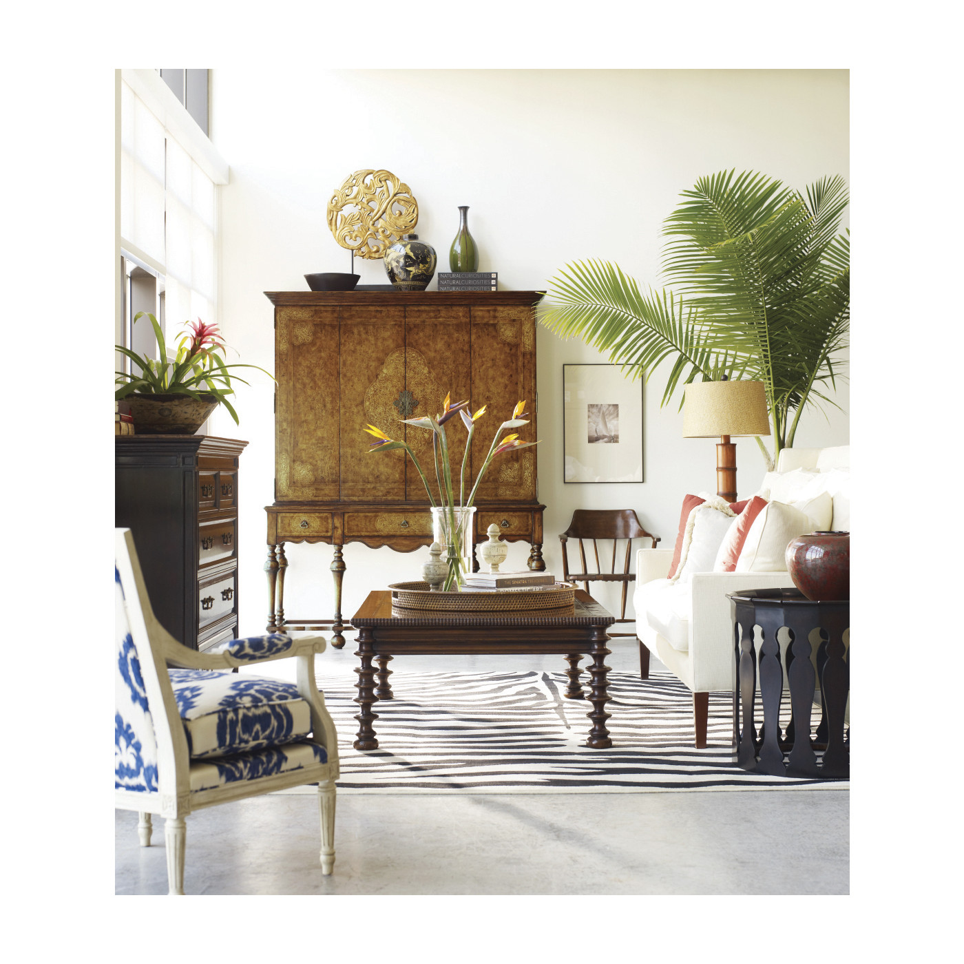 Traditional Natural Oak Captains Chair