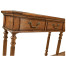 Narrow Walnut Console Antique Finish