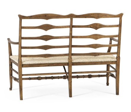 Casual Ladderback Bench