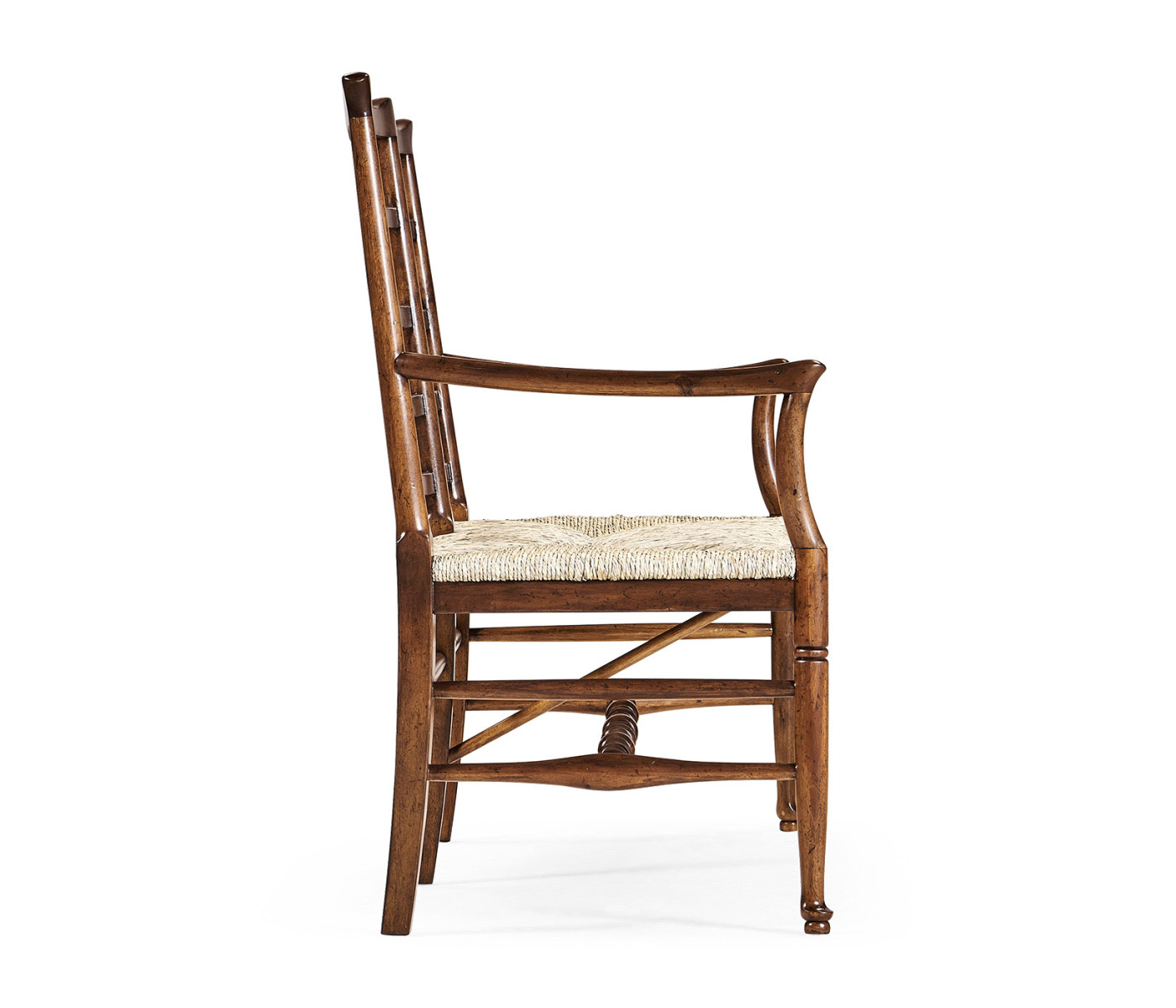 Traditional Ladderback Bench