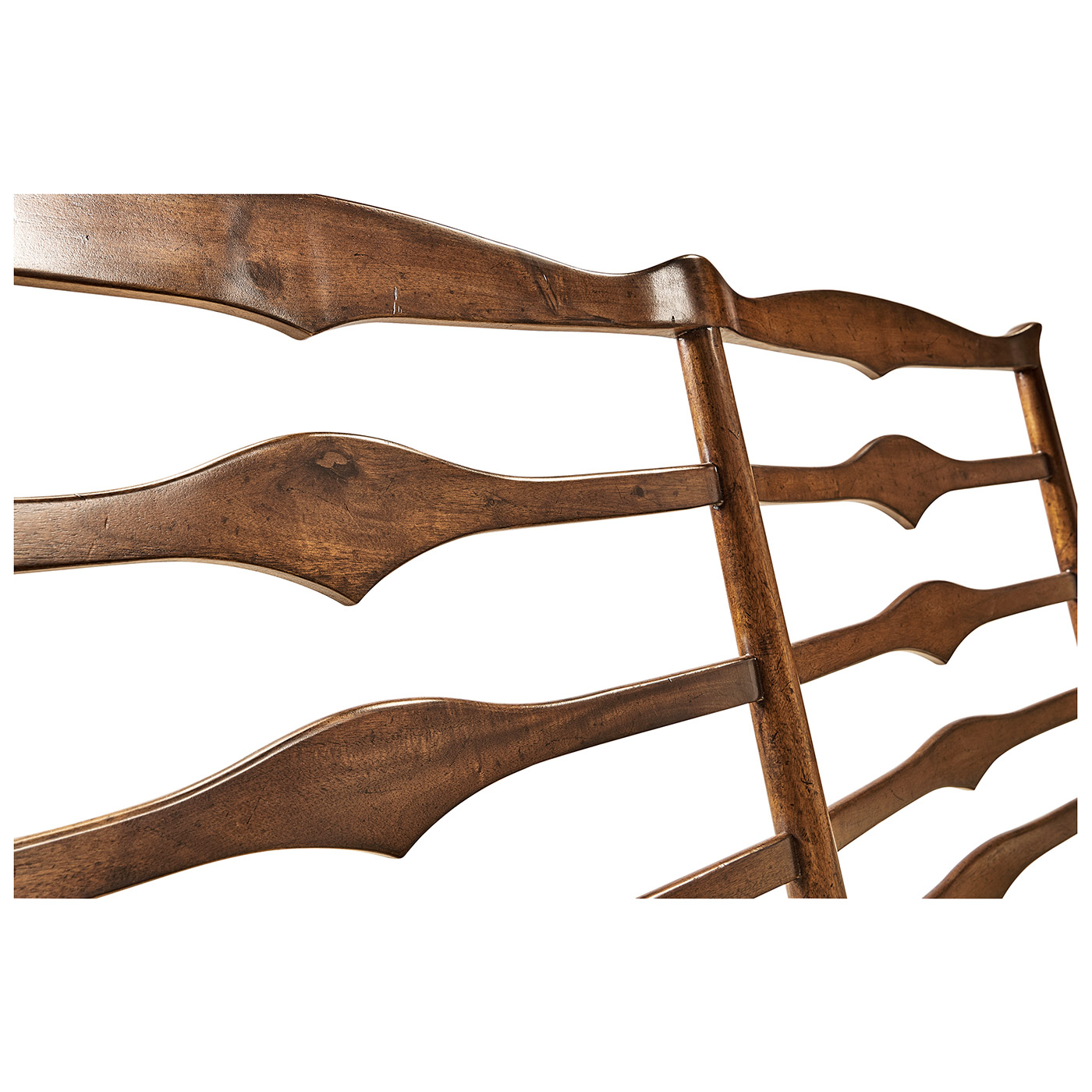 Traditional Ladderback Bench