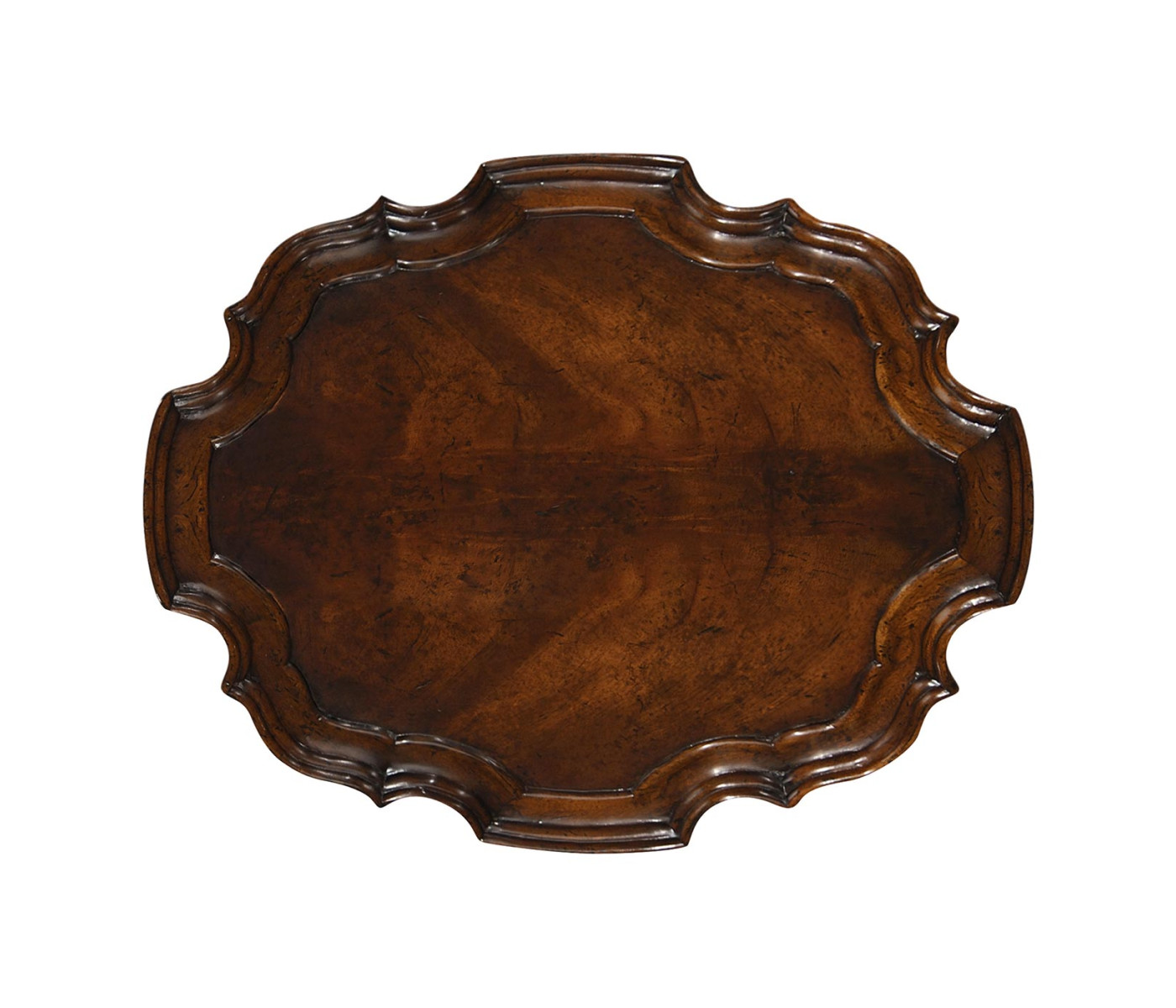 Mahogany Pie-Crust Candlestand