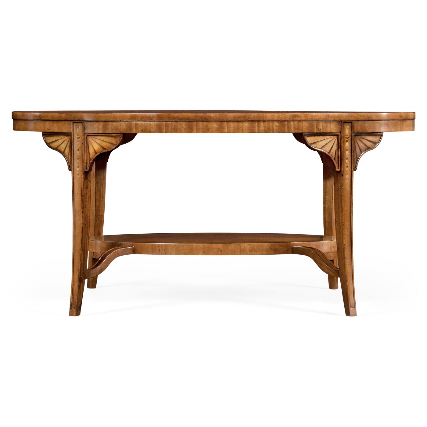Marquetry Inlaid Satinwood Coffee Table
