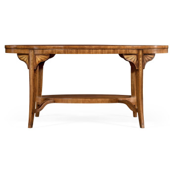 Marquetry Inlaid Satinwood Coffee Table