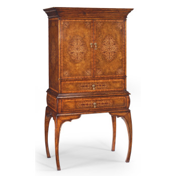 Seaweed Marquetry TV Cabinet