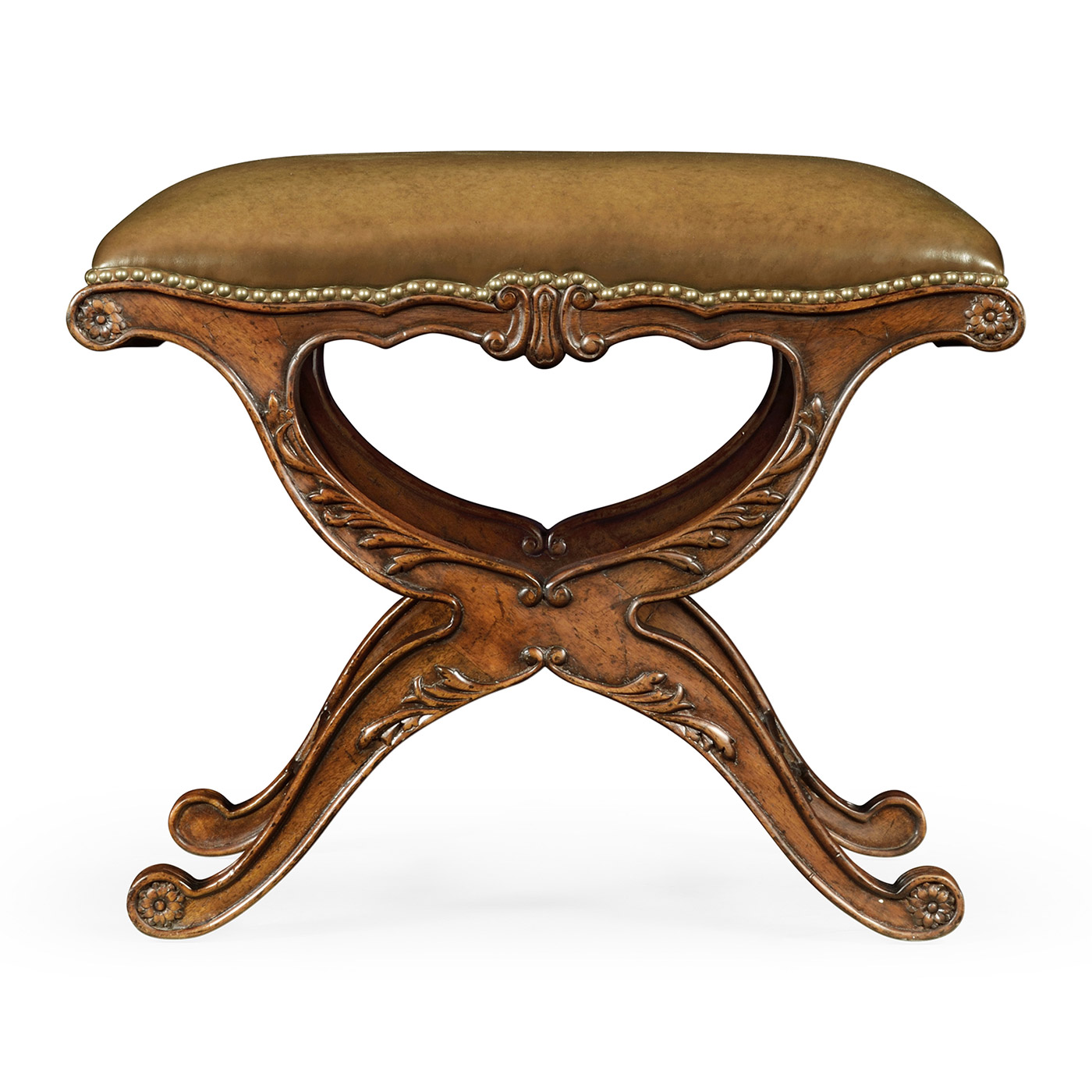 Neo-classical X-Frame Stool