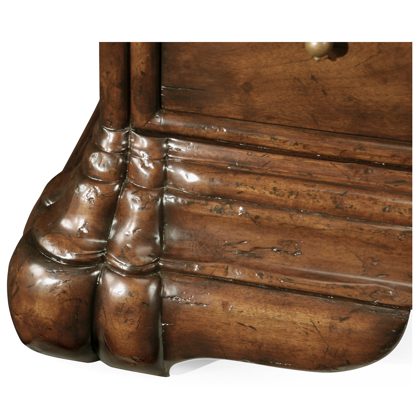 Dutch style large chest of three drawers