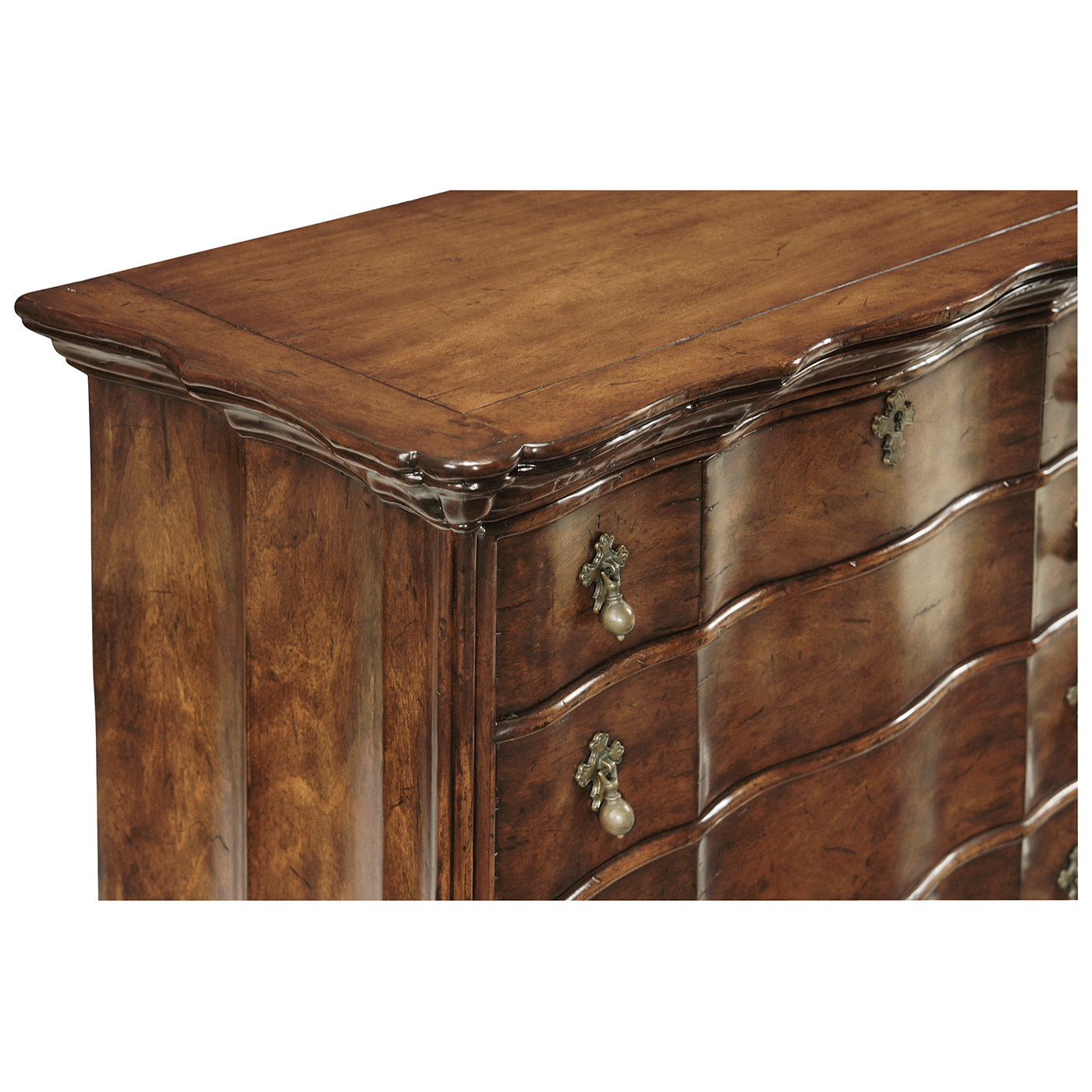 Dutch style large chest seven drawers