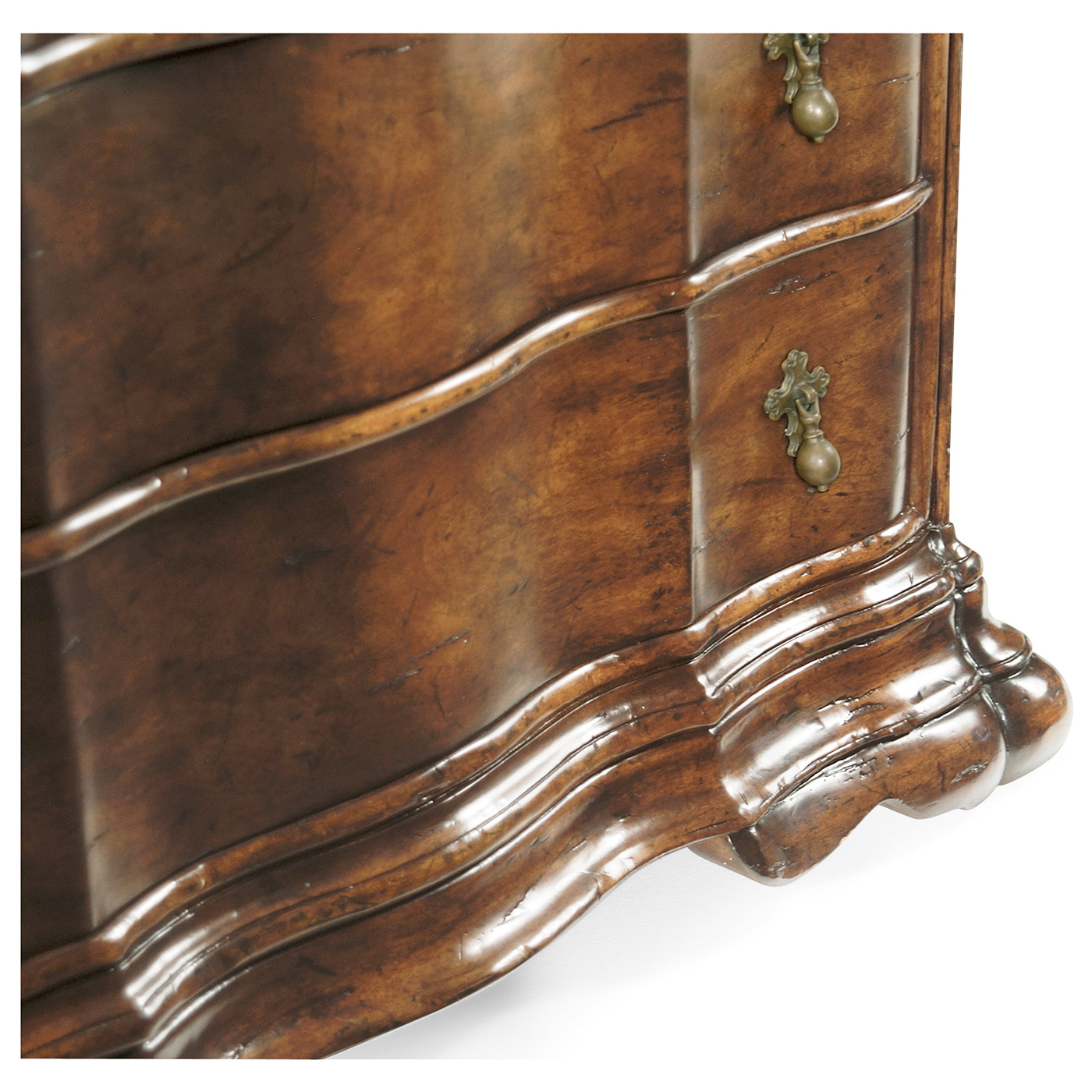 Dutch style large chest seven drawers