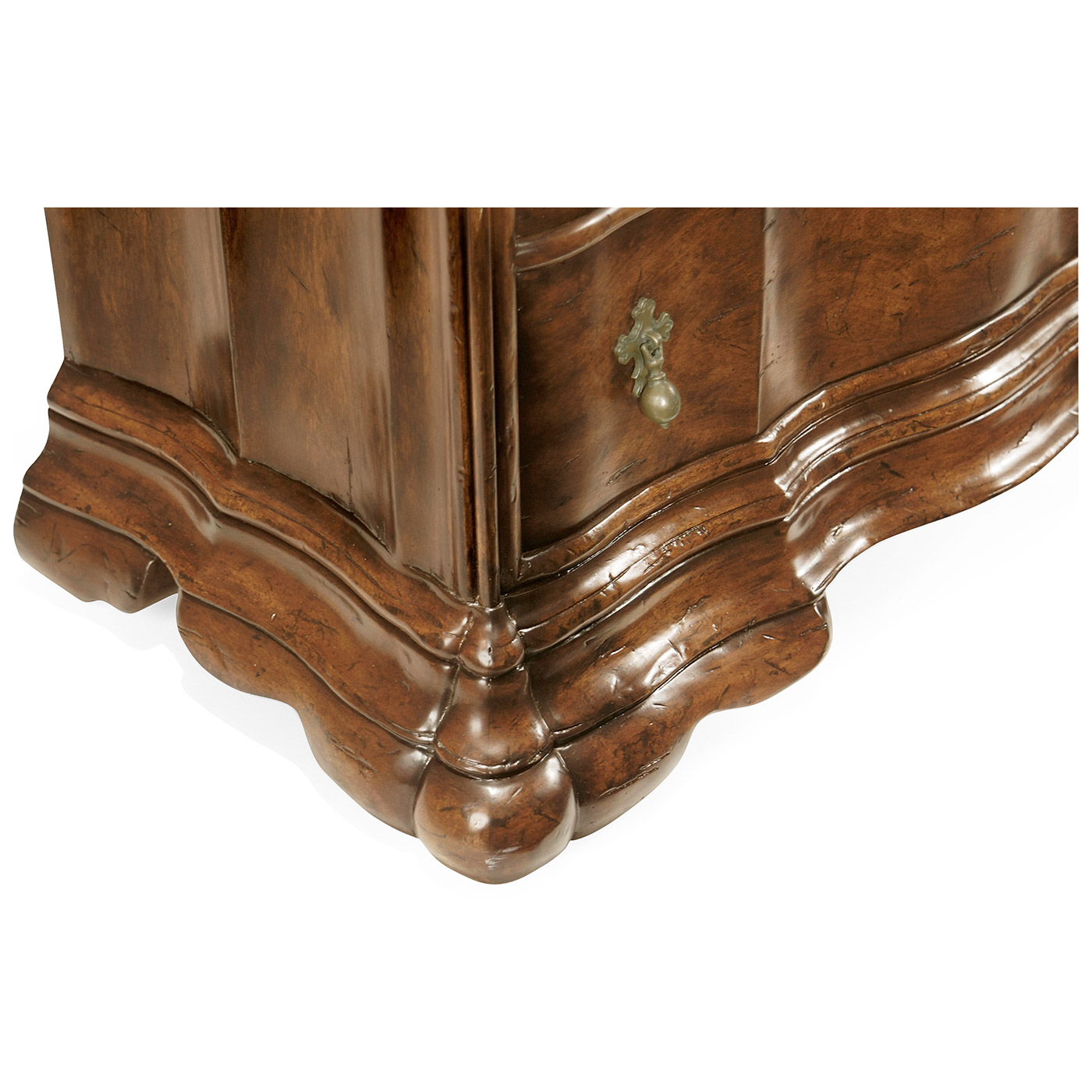 Dutch style large chest seven drawers