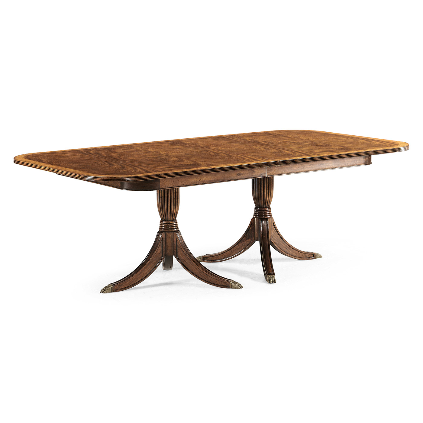 Windsor Two-Leaf Walnut Extending Dining Table 88