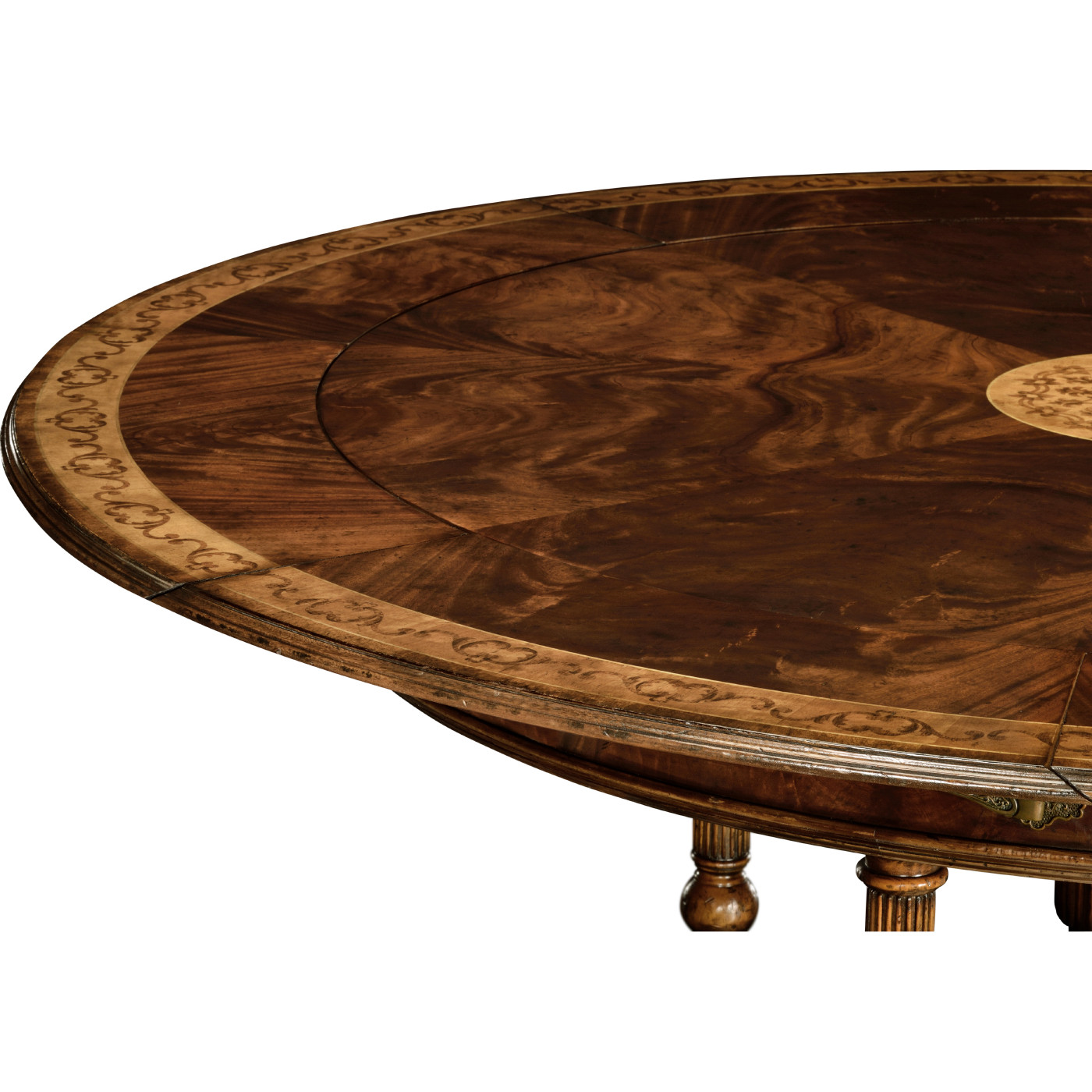 Rotary True Extending Mahogany Dining Table 61