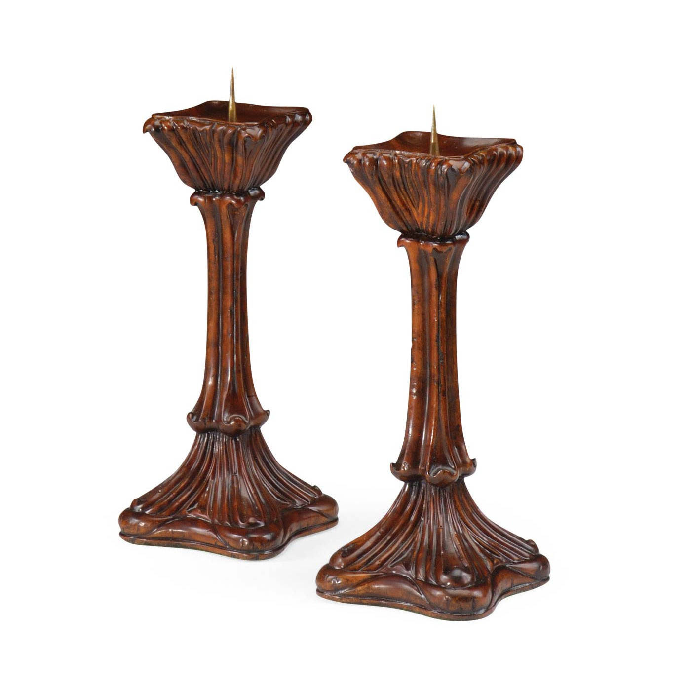 Pair of Art Nouveau Candlesticks