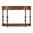 Demilune walnut console (Small)