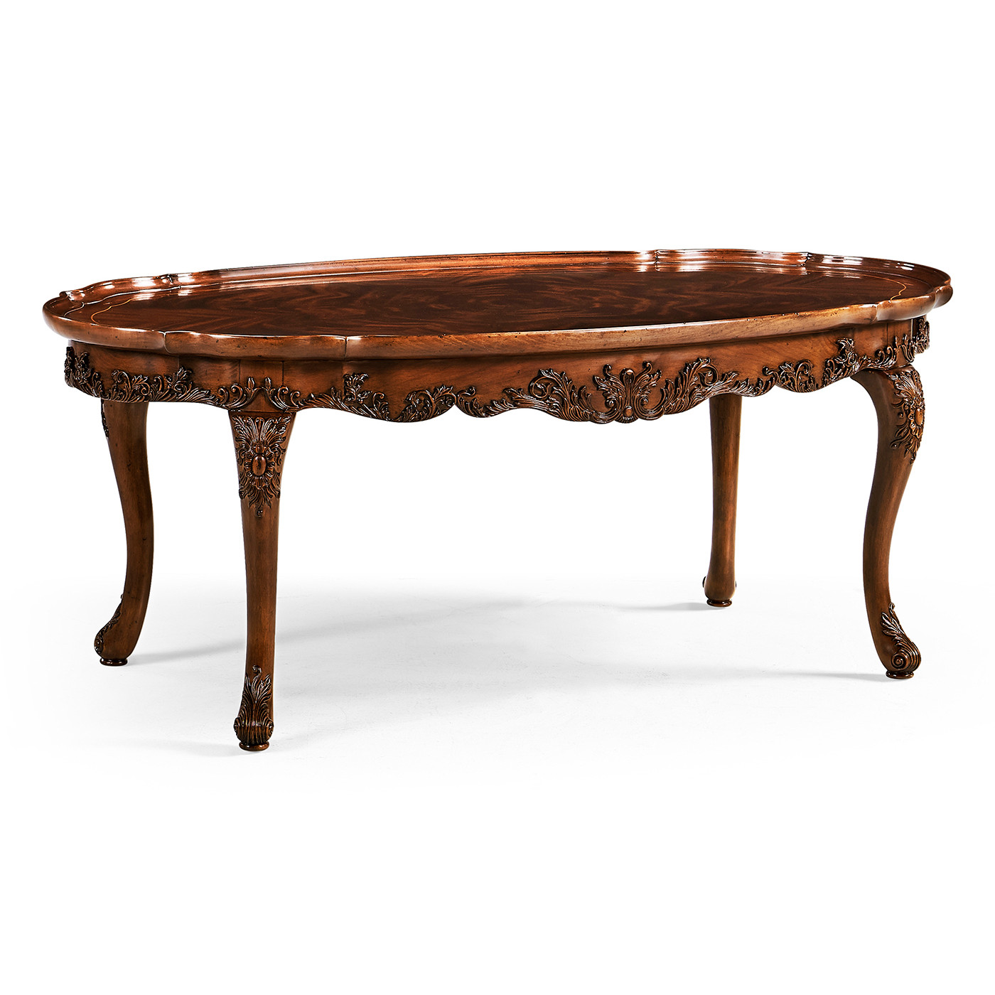 George III Style Oval Coffee Table