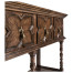 Traditional Tudor Style Dark Oak Buffet