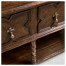 Traditional Tudor Style Dark Oak Buffet
