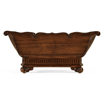 Mahogany Trough Planter