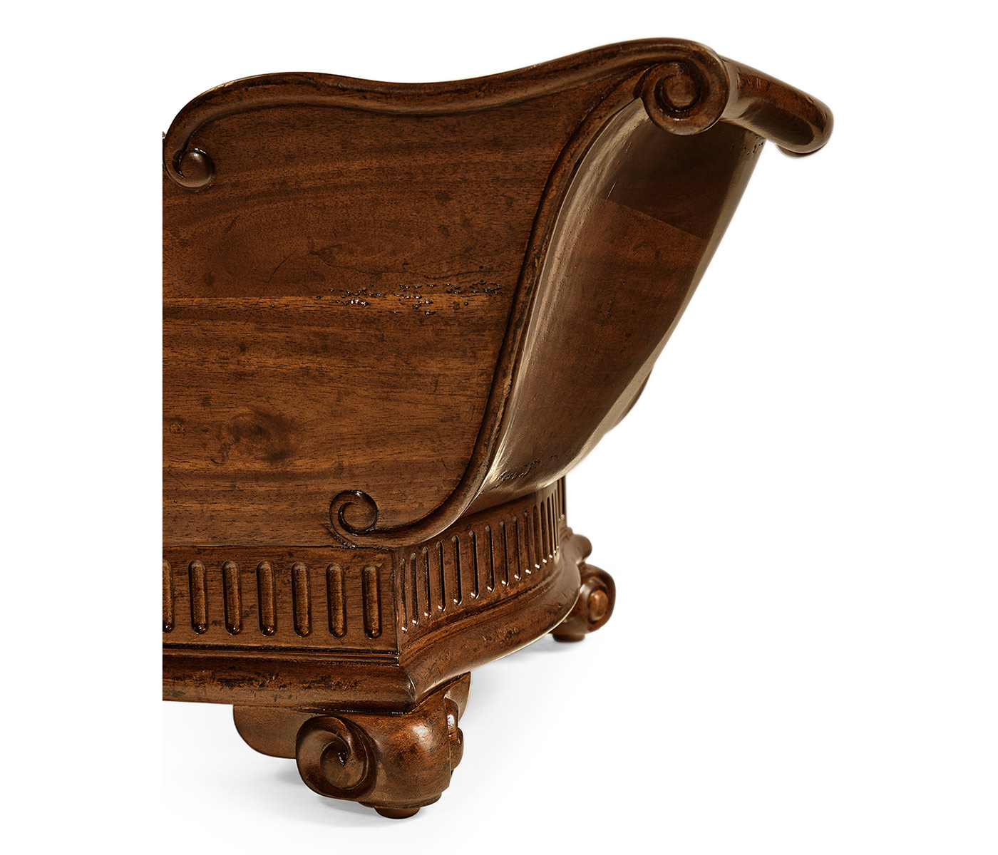 Mahogany Trough Planter