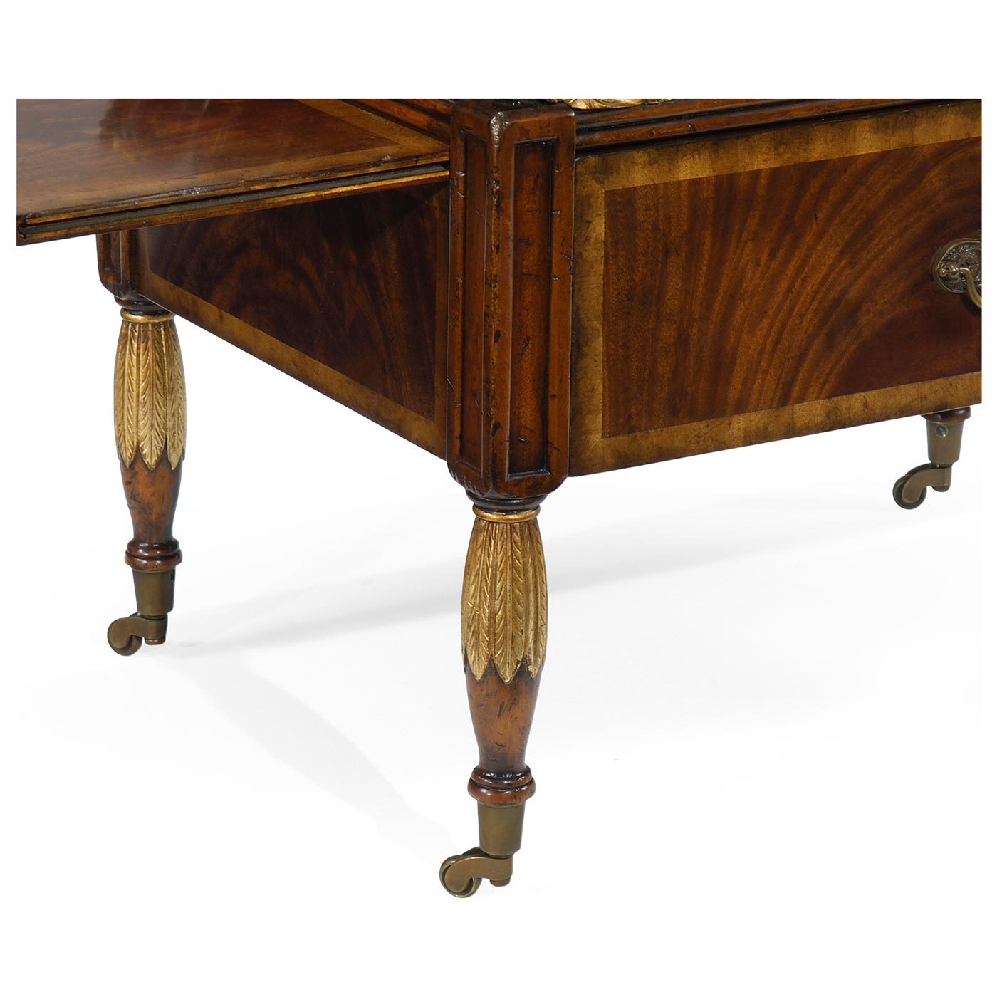 Mahogany & Gilt Canterbury