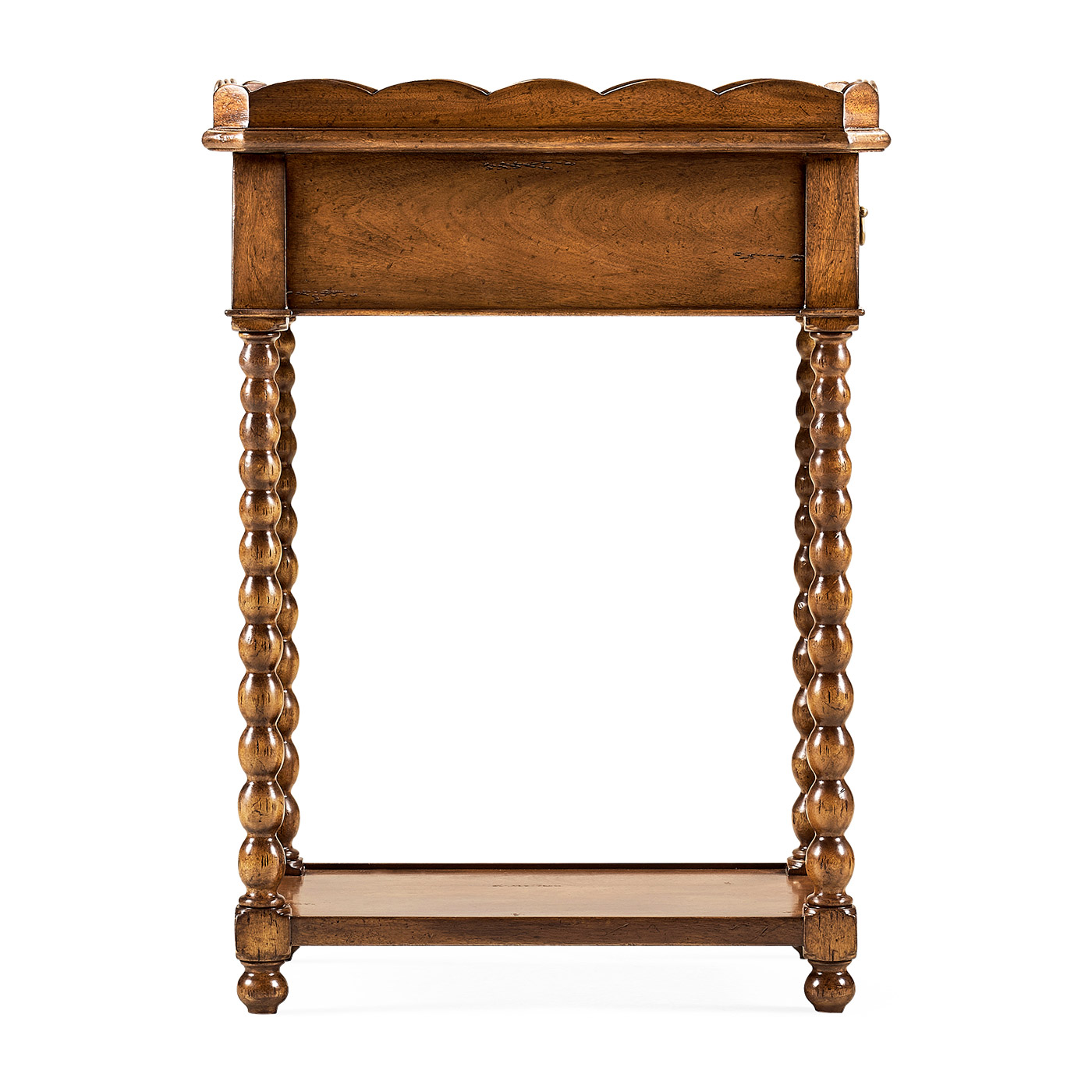 Queen anne rectangular lamp table