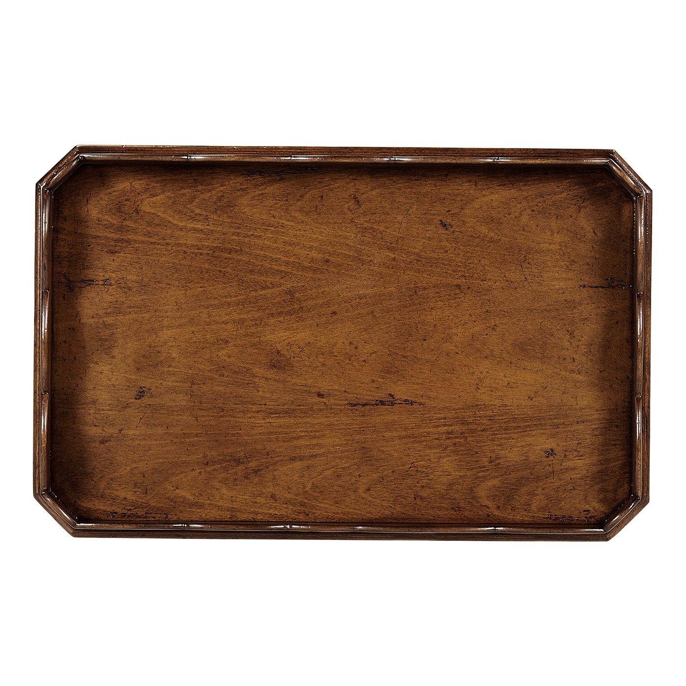 Queen anne rectangular lamp table