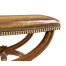 French Style Walnut Footstool with Shell Decoration