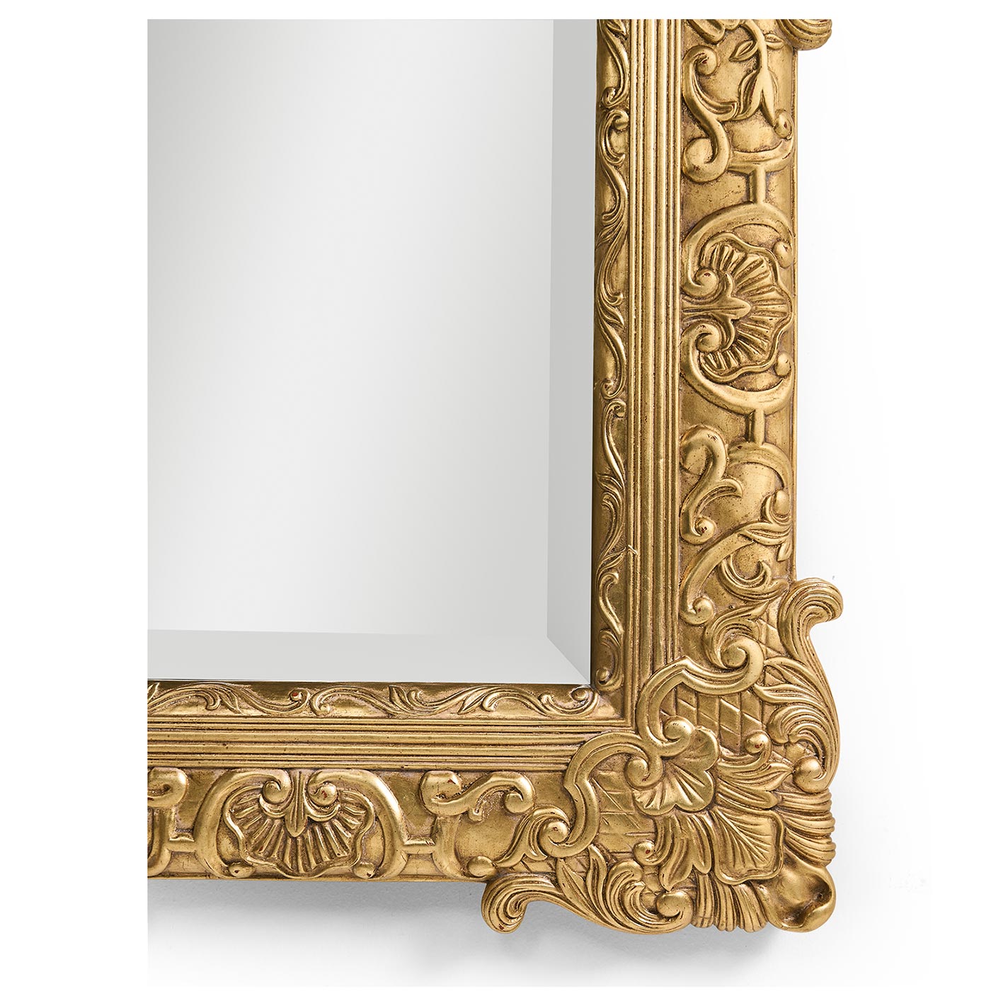 French 19th Century Style Bright Gilded Mirror