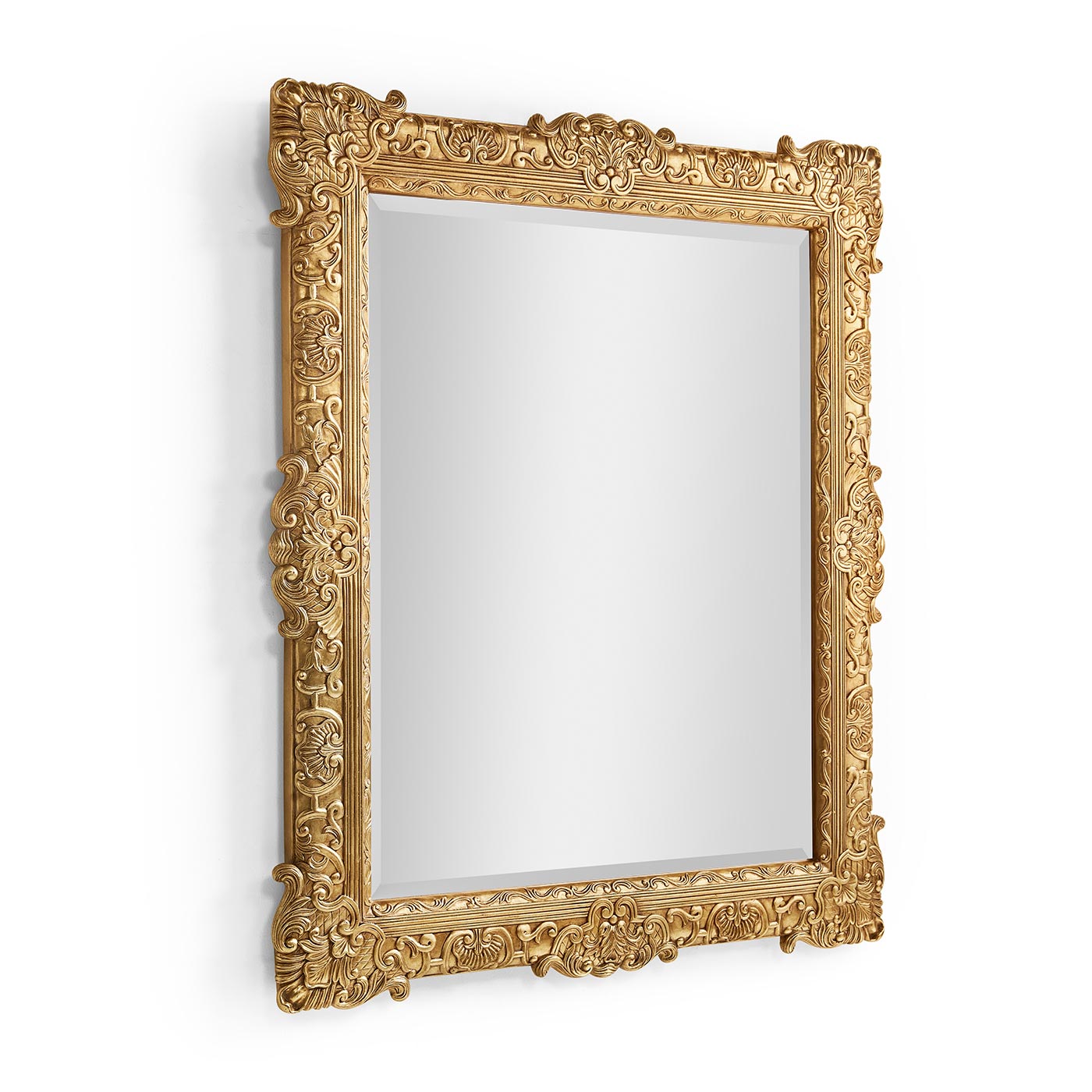 French 19th Century Style Bright Gilded Mirror