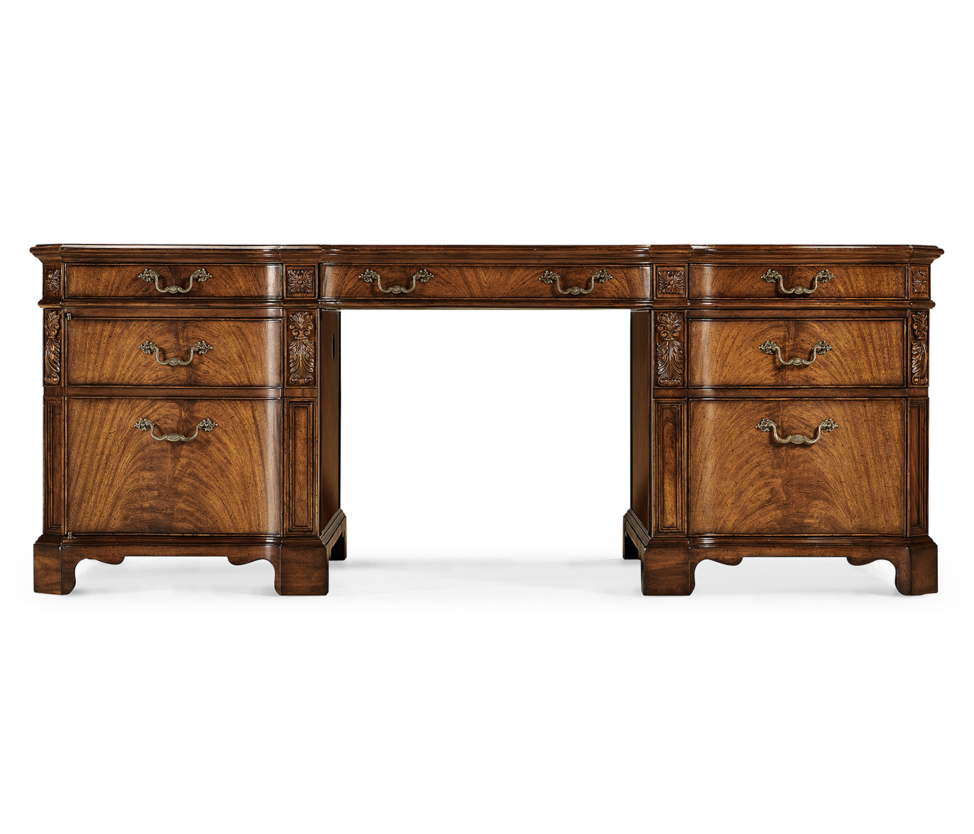 Walnut Faux Partners Desk