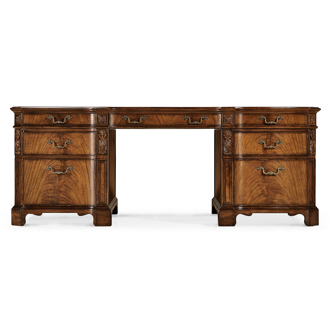 Walnut Faux Partners Desk