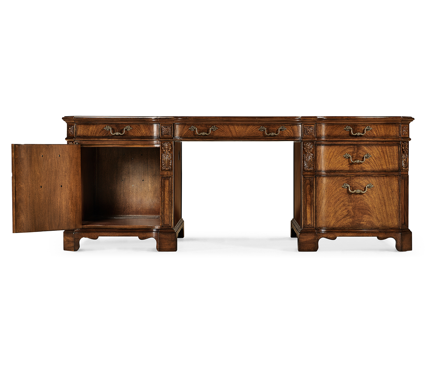 Walnut Faux Partners Desk