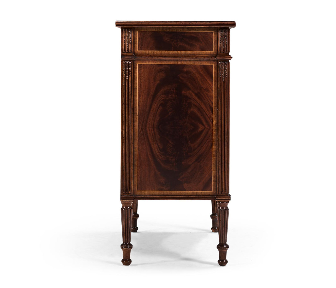Buckingham Mahogany Chest of Drawers with Concave Profile