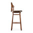 Country Style Leather Bar Stools