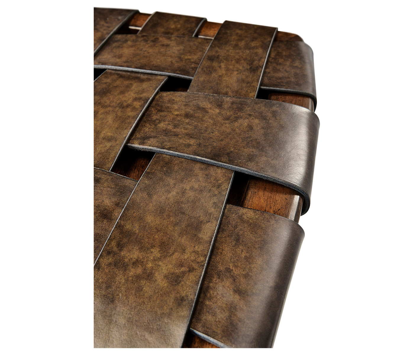 Country Style Leather Bar Stools