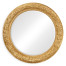 Large circular gilded mirror