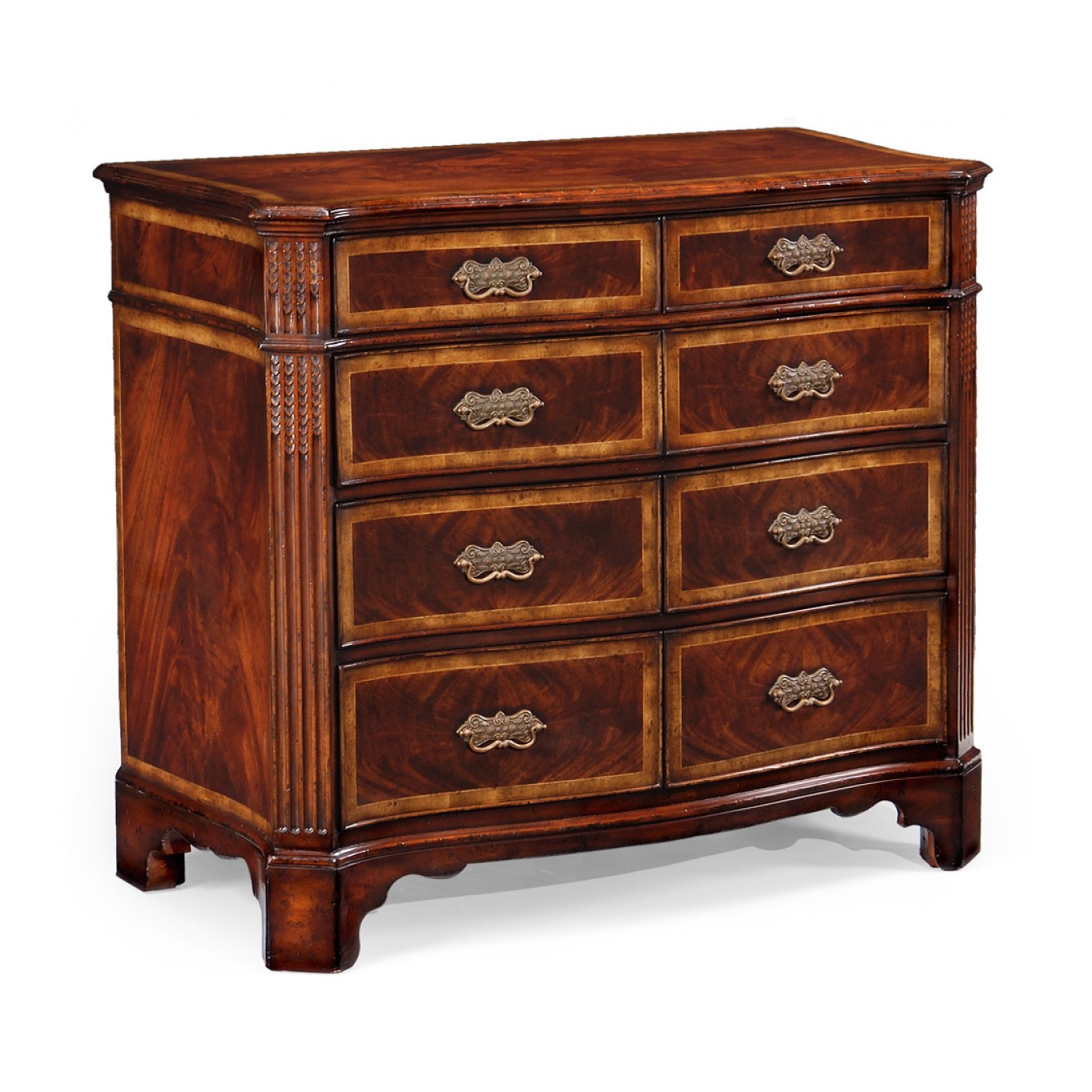 Mahogany Chest of 8 Drawers