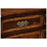 Serpentine Two Door Mahogany Cabinet