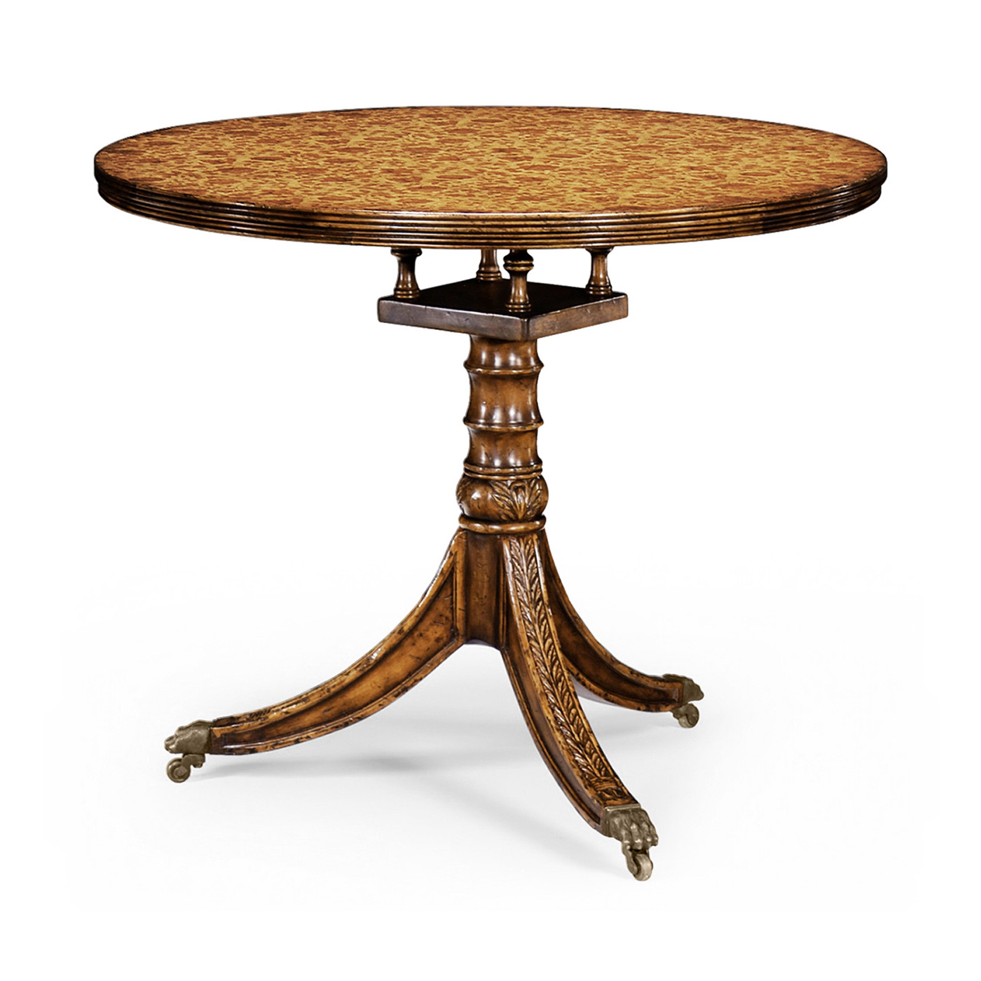 Penwork Style Table (Brown)